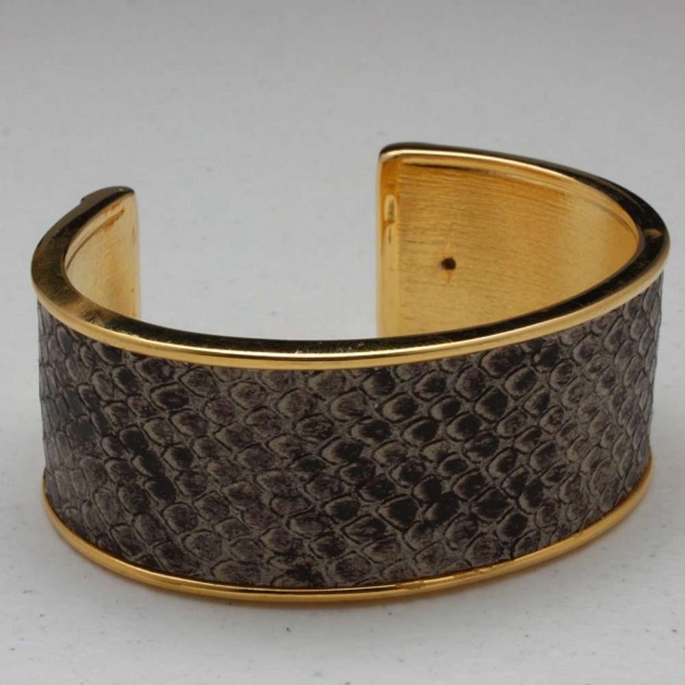 St John Python Print Cuff Bracelet